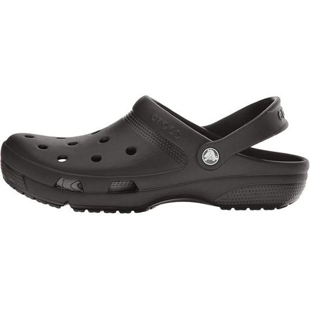 Crocs Unisex Classic Clogs Black Slip On Shoes M5 W7